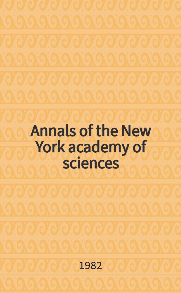 Annals of the New York academy of sciences : Late Lyceum of natural history. Vol.398 : Opioids in mental illness