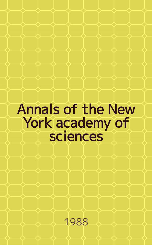 Annals of the New York academy of sciences : Late Lyceum of natural history. Vol.525 : Neural mechanisms and biological significance of grooming behavior
