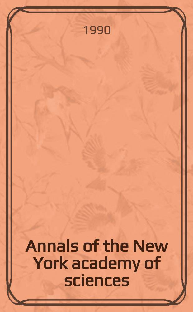 Annals of the New York academy of sciences : Late Lyceum of natural history. Vol.595 : Steroid formation, degradation and action in peripheral tissues