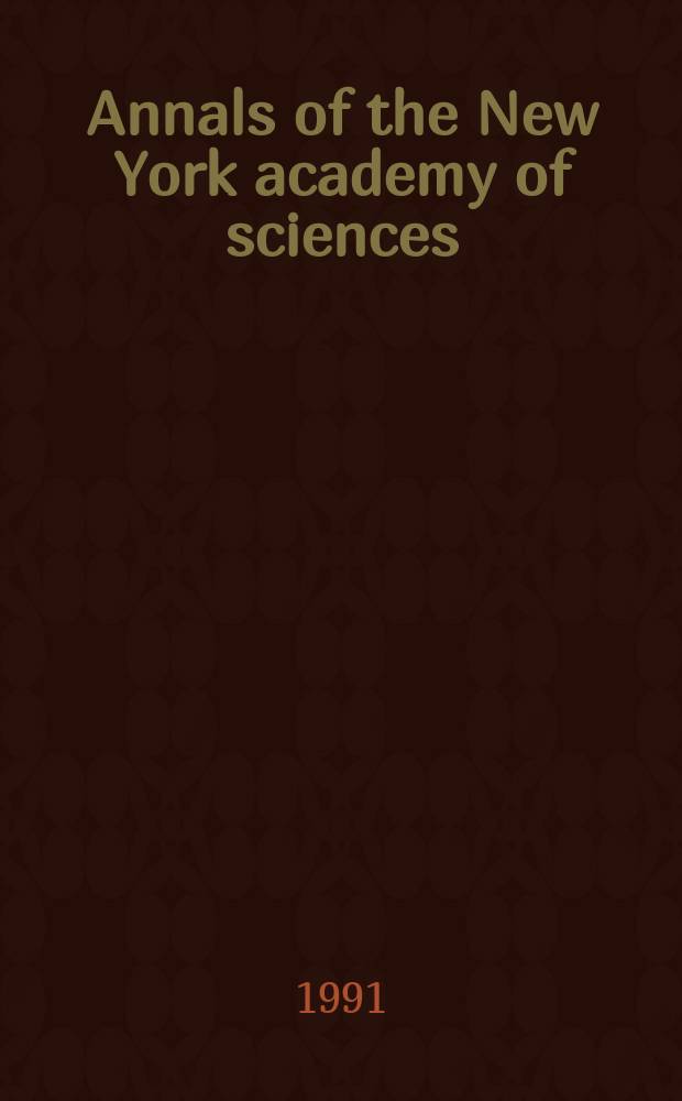 Annals of the New York academy of sciences : Late Lyceum of natural history. Vol.622 : The primate endometrium