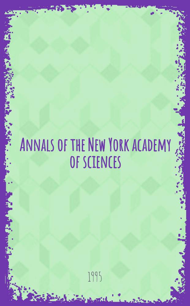 Annals of the New York academy of sciences : Late Lyceum of natural history. Vol.759 : Texas symposium on relativistic astrophysics (17; 1994; Munich)