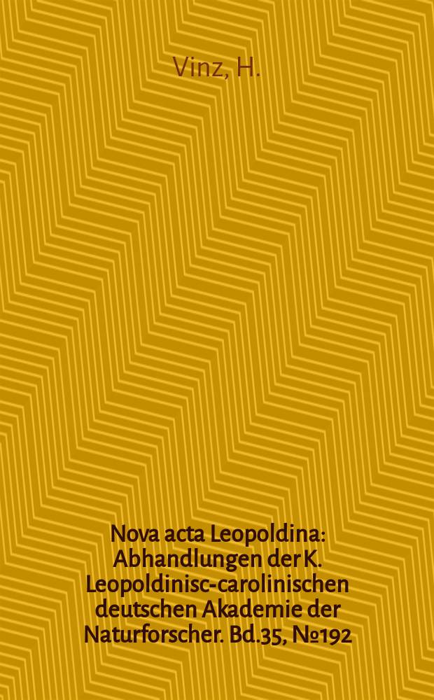 Nova acta Leopoldina : Abhandlungen der K. Leopoldinisch- carolinischen deutschen Akademie der Naturforscher. Bd.35, №192 : Die Änderung der Materialeigenschaften und der stofflichen Zusammensetzung des kompakten Knochengewebes im Laufe der Altersentwicklung