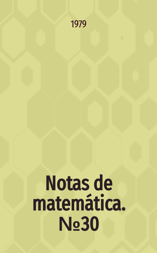 Notas de matemática. №30 : Un teorema de conjugación global...