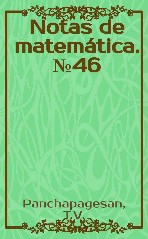 Notas de matemática. №46 : Algunas caracterizaciones de medidas...