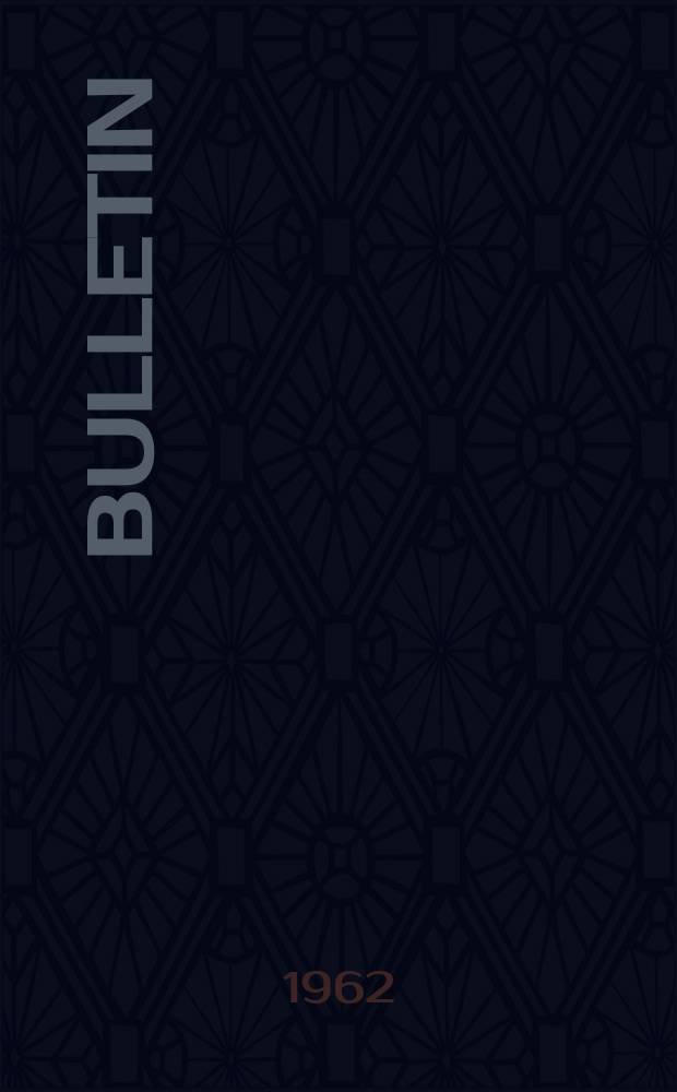 Bulletin