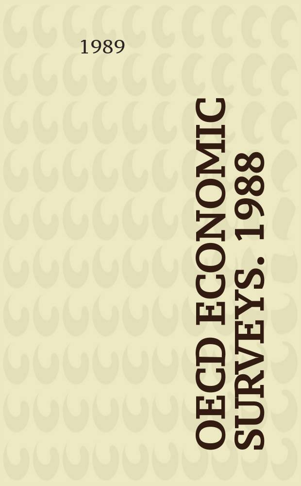 OECD economic surveys. 1988/1989 : (Belgium, Luxembourg)