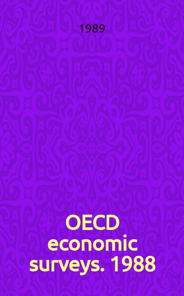 OECD economic surveys. 1988/1989 : (Netherlands)