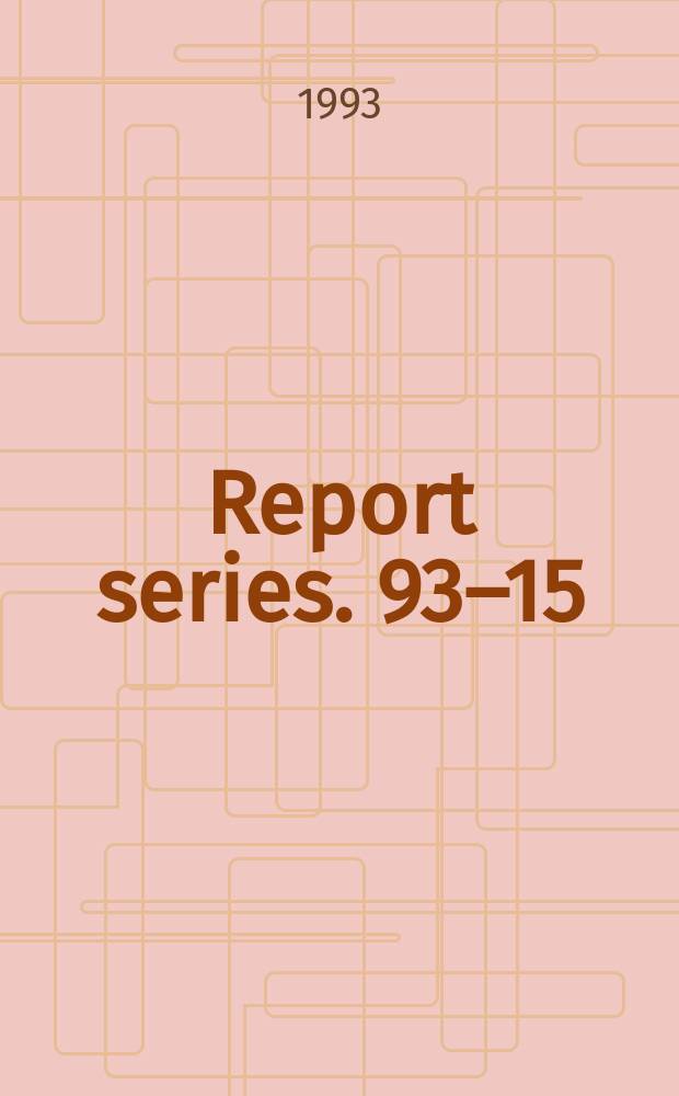 Report series. 93–15 : Light output and energy resolution of BGO and GSO scintillators for light ions