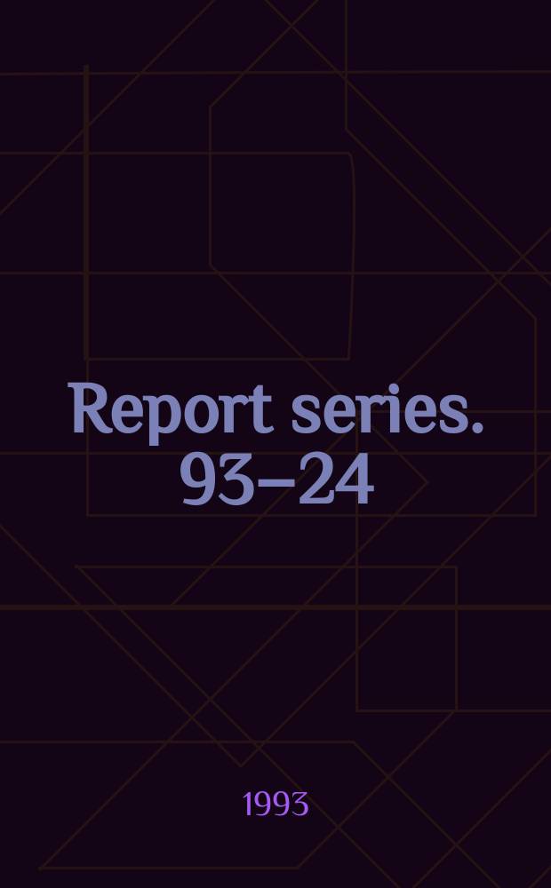 Report series. 93–24 : The level density in ¹⁶²Dy