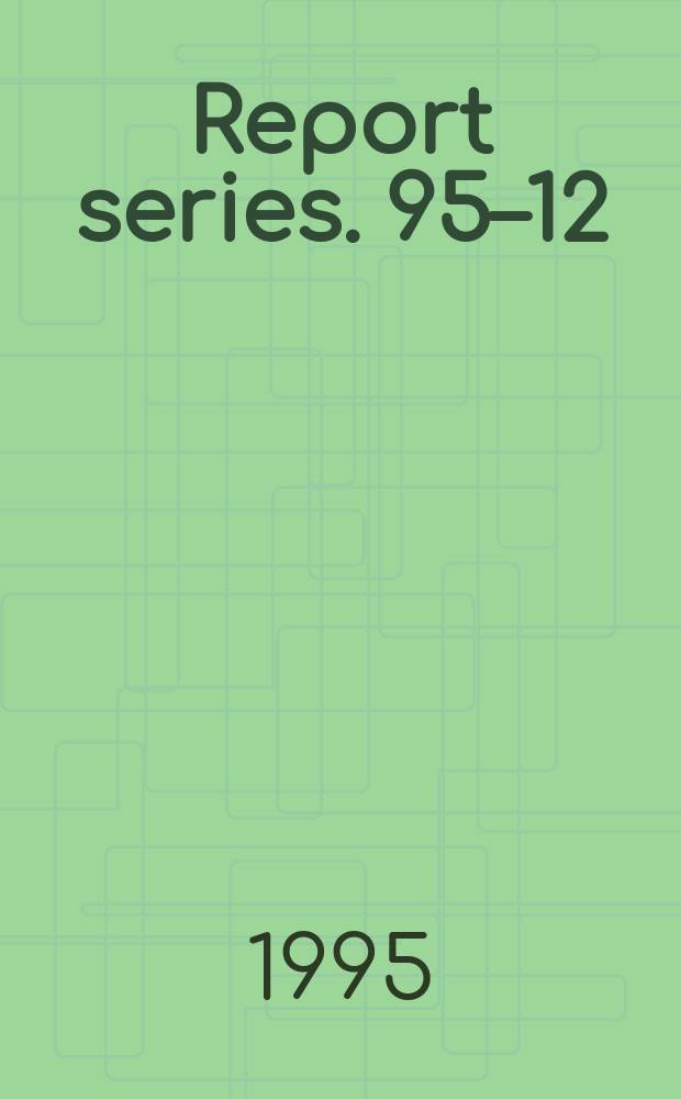 Report series. 95–12 : New plastic solar collector