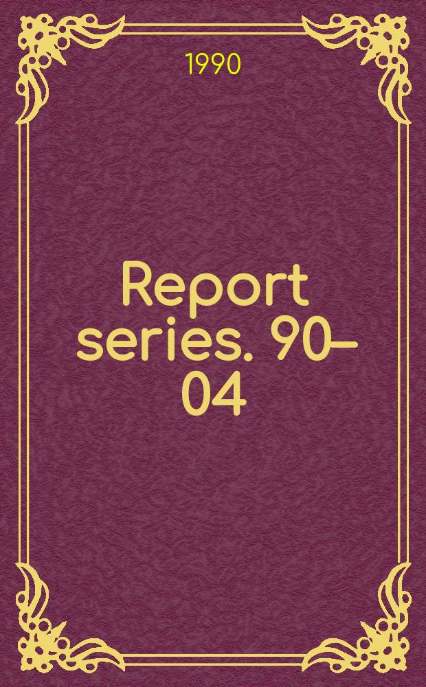 Report series. 90–04 : Comments on leading mesons in p̅ Ne - reactions ...