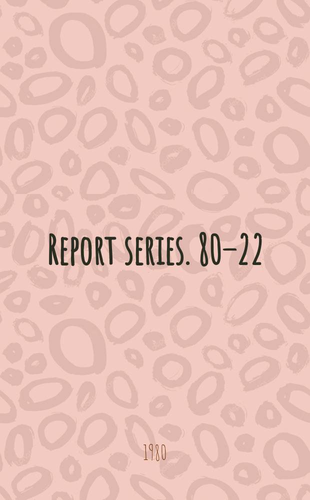 Report series. 80–22 : Structures in the K-shell δ-electron ...