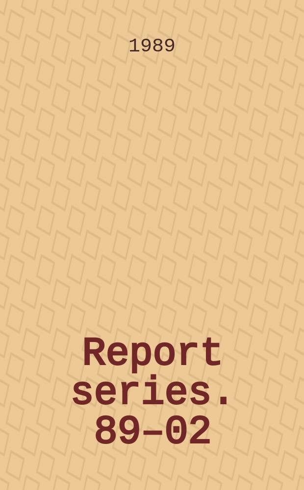 Report series. 89–02 : Lambda/kaon relative production in p̅ - nucleus reactions in terms of a quark recombination diagram