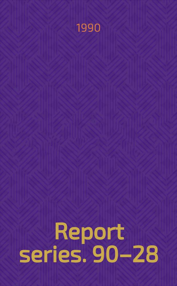 Report series. 90–28 : Anomalous emission of glueball candidates ...