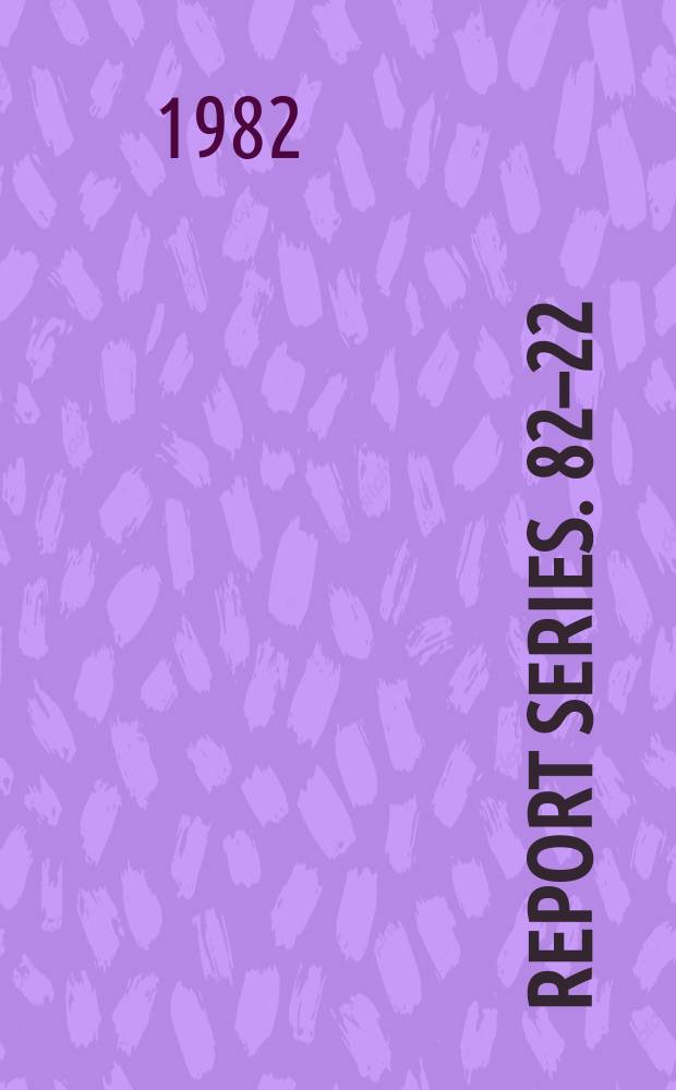 Report series. 82–22 : An experimental study of large - angle elastic scattering ...