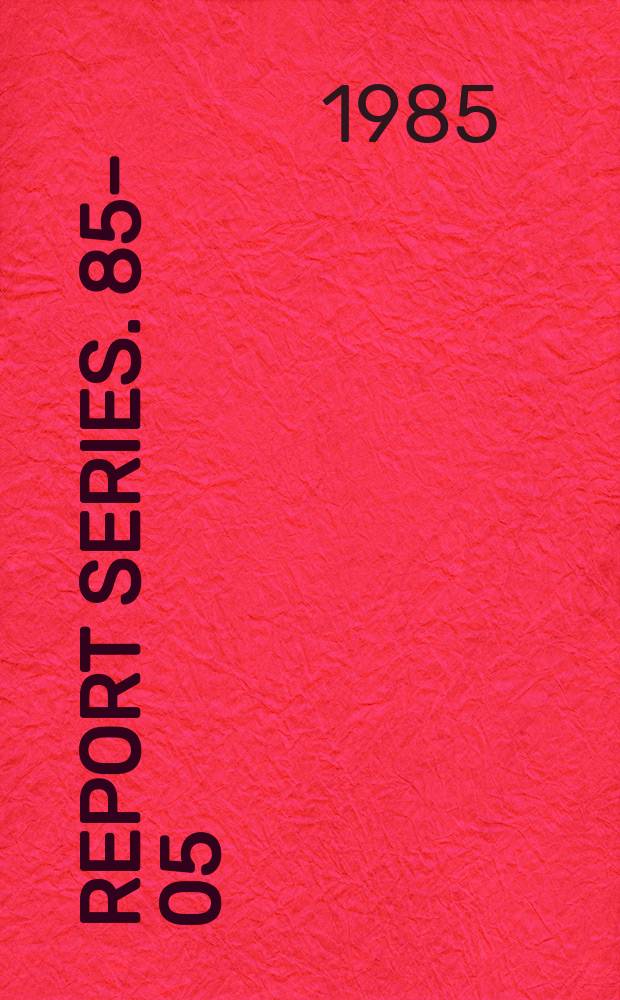 Report series. 85&ndash;05 : Gamma-decay from Dy nuclei at high temperature ...