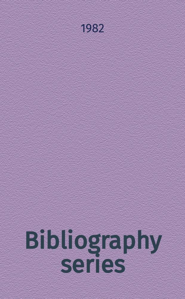Bibliography series