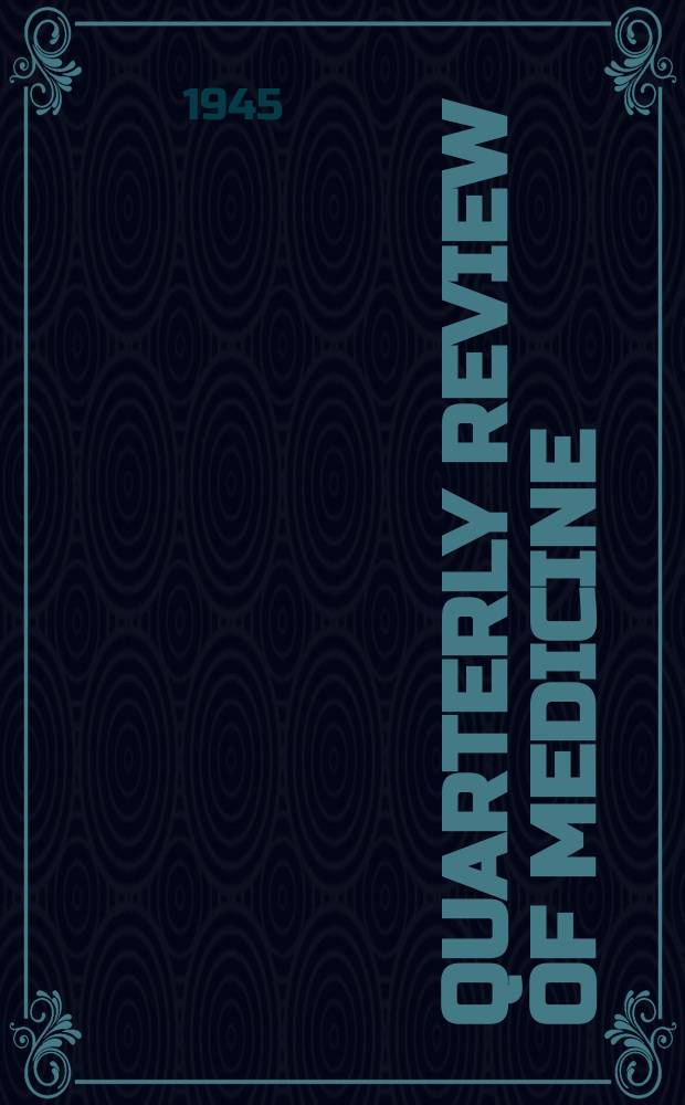 Quarterly review of medicine