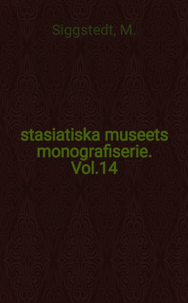 Östasiatiska museets monografiserie. Vol.14 : Te som konst