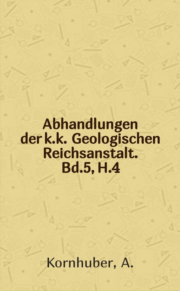 Abhandlungen der k.k. Geologischen Reichsanstalt. Bd.5, H.4 : Über einen neuen fossilen Saurier aus Lesina