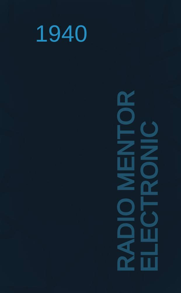 Radio mentor electronic