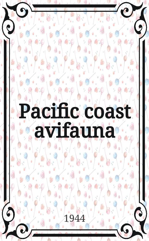 Pacific coast avifauna