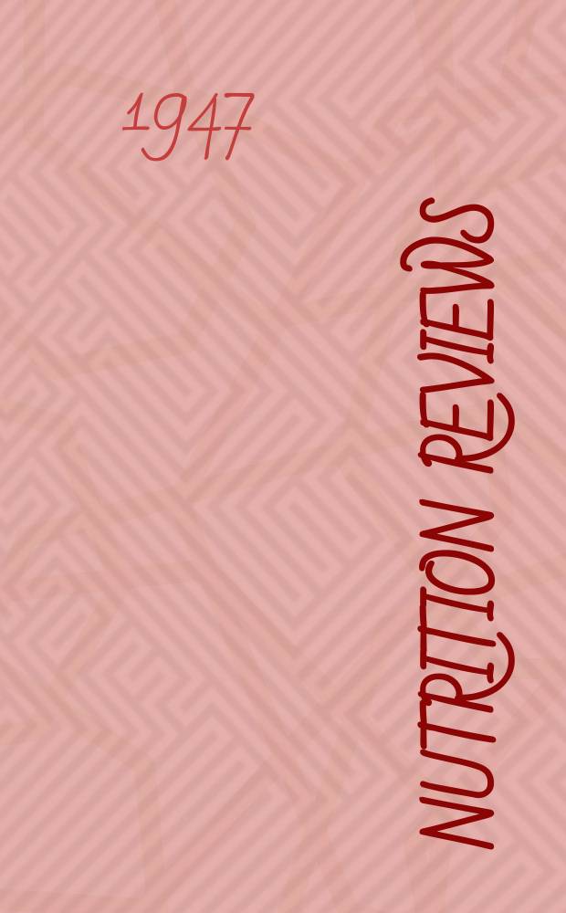 Nutrition reviews