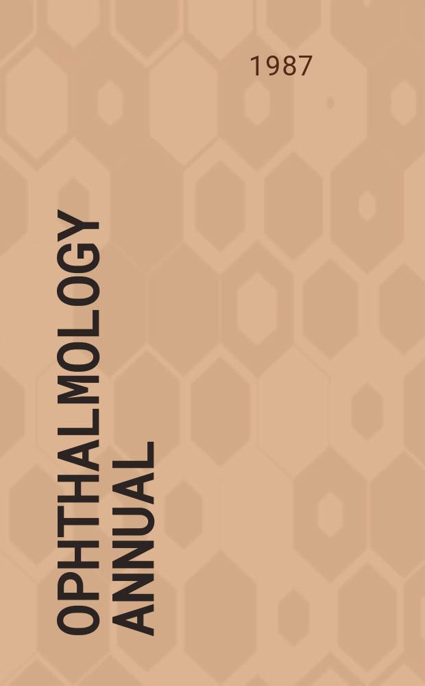 Ophthalmology annual