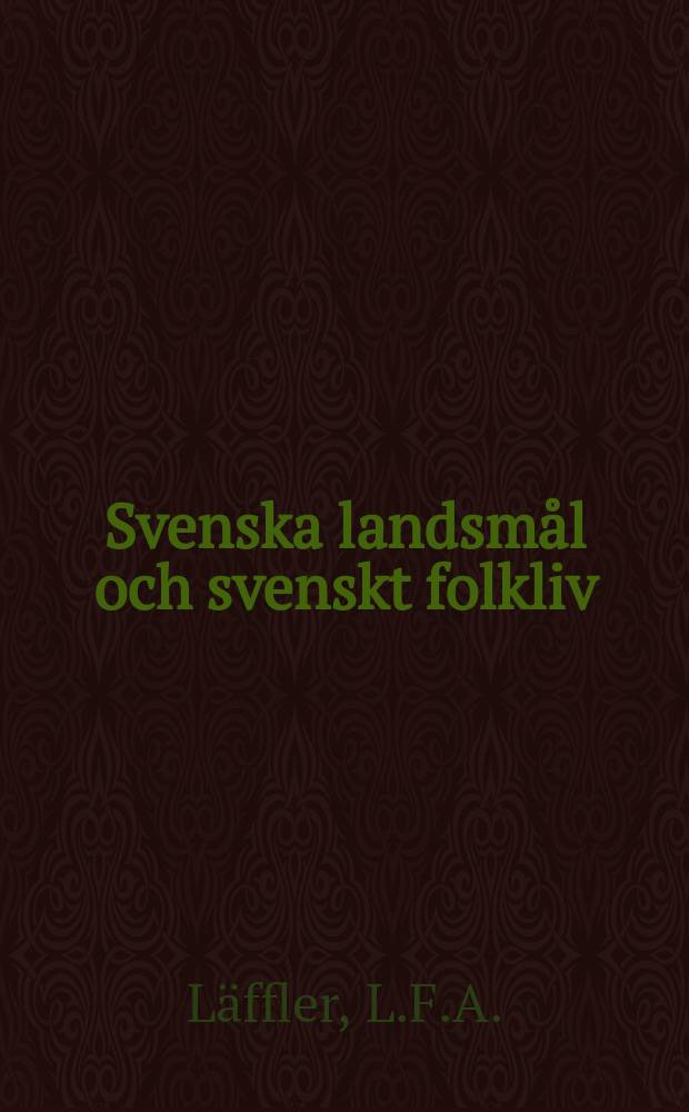 Svenska landsmål och svenskt folkliv : Tidskrift. utg. med. Understöd av Statsmedel av Landsmåls och folkminnesarkivet i Uppsala. Livr. 79 : Den gottländska Taksteinar...