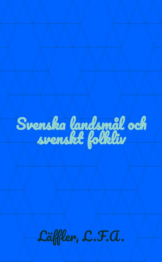 Svenska landsm&aring;l och svenskt folkliv : Tidskrift. utg. med. Underst&ouml;d av Statsmedel av Landsm&aring;ls och folkminnesarkivet i Uppsala. 1908 H. 4 (102) : Den gottl&auml;ndska Taksteinar...