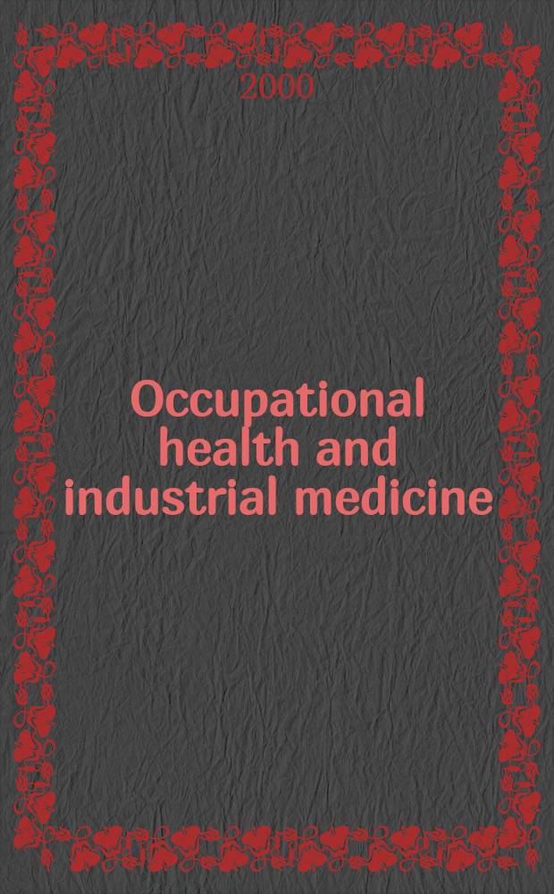 Occupational health and industrial medicine : Section 35 [of] Excerpta medica. Vol.42, №6