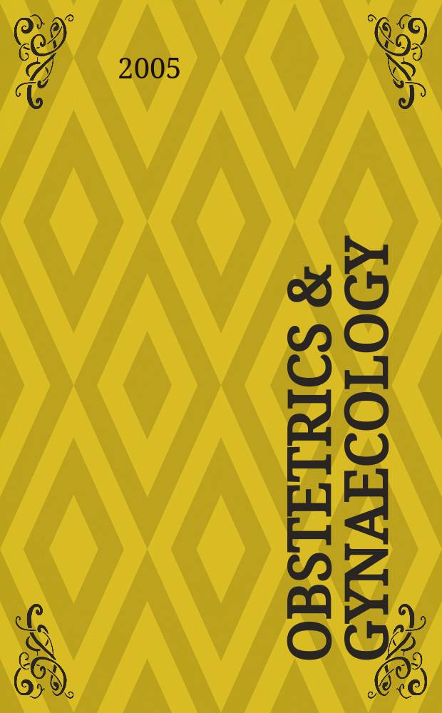 Obstetrics & gynaecology : Sect. X of Excerpta medica. Vol.88, №6