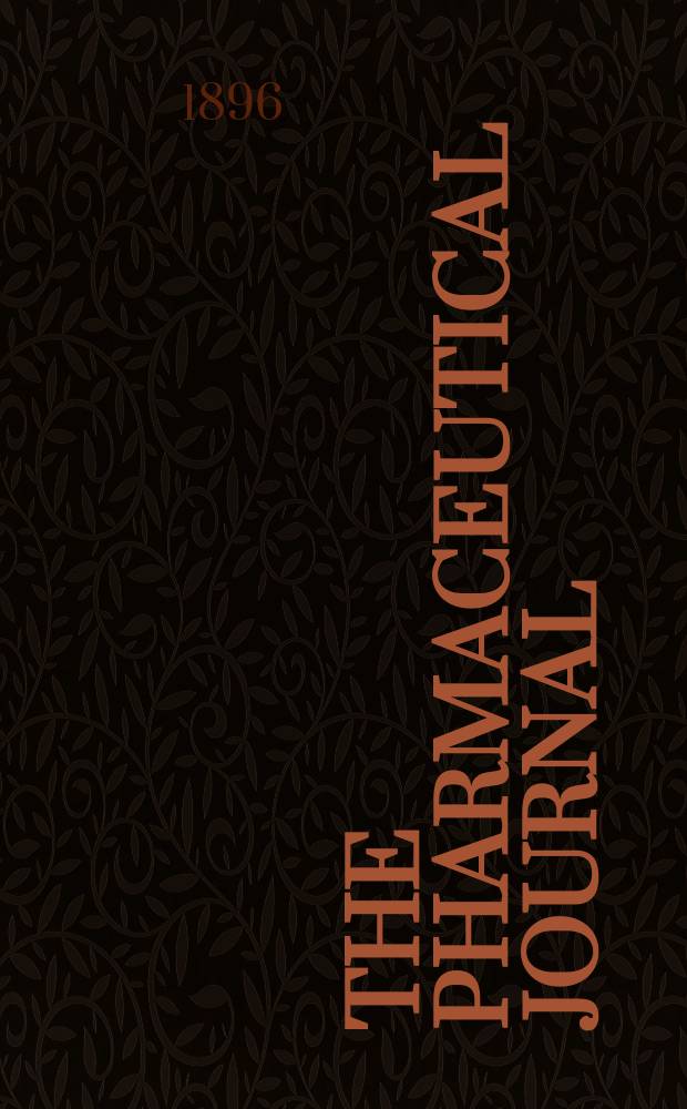 The Pharmaceutical journal : A weekly record of pharmacy and allied sciences Establ. 1841. Vol.2 (56), №1357