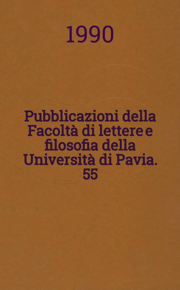 Pubblicazioni della Facoltà di lettere e filosofia della Università di Pavia. 55 : Studi sulla guerra persiana nell'orazione funebre per Giuliano di Libanio
