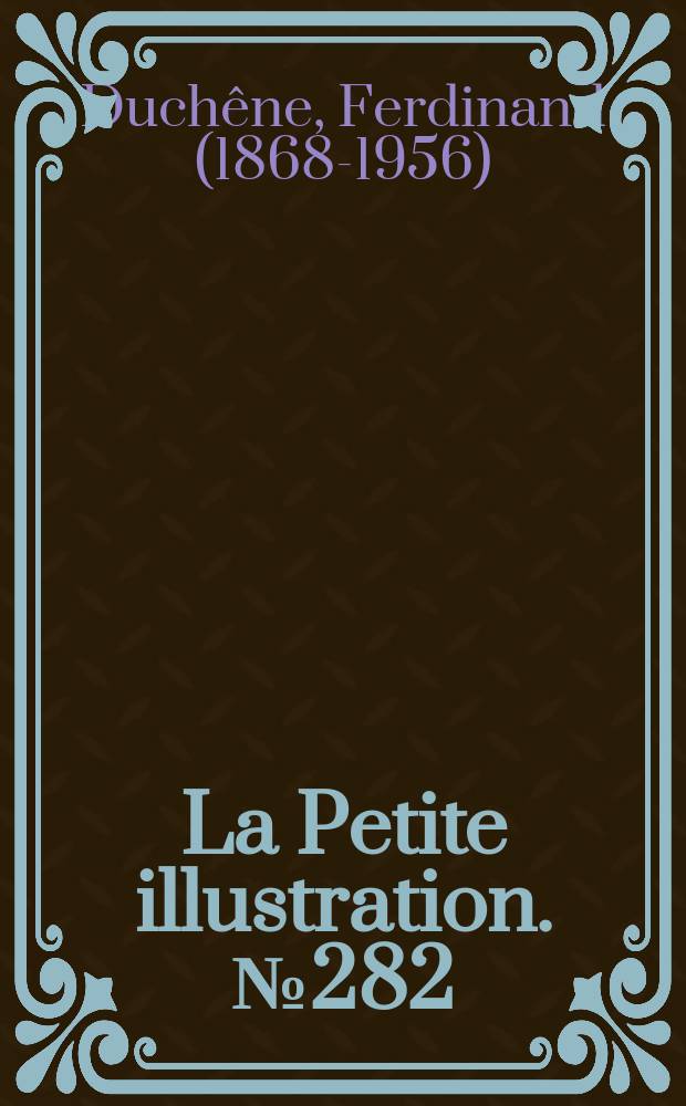 La Petite illustration. № 282 : Kamir