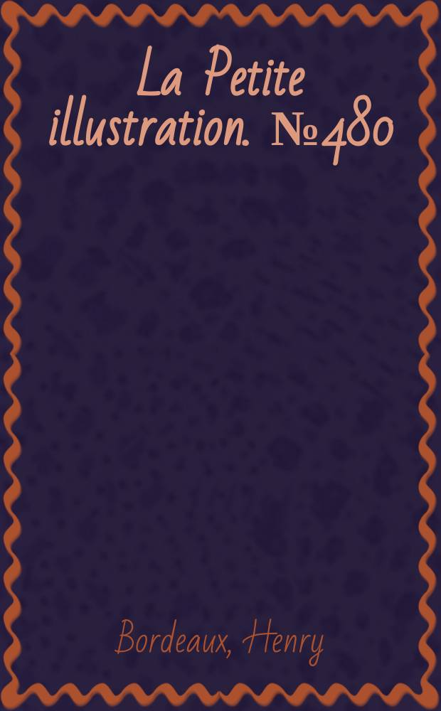 La Petite illustration. № 480 : Tuilette