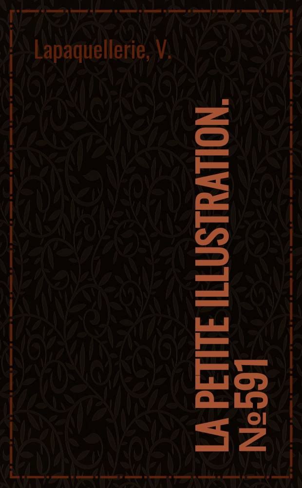 La Petite illustration. № 591 : Été indien