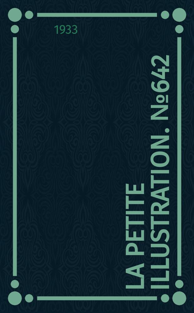 La Petite illustration. № 642 : Birmingham l'avoué disparu