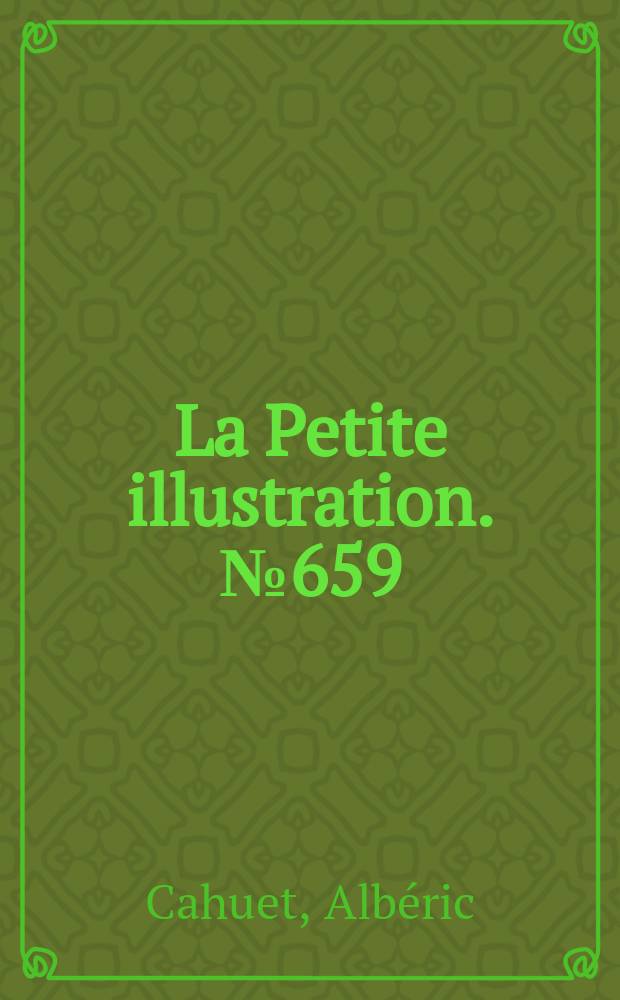 La Petite illustration. № 659 : La nuit espagnole