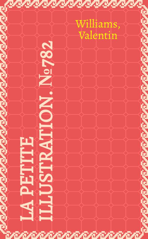 La Petite illustration. № 782 : Derrière la porte jaune