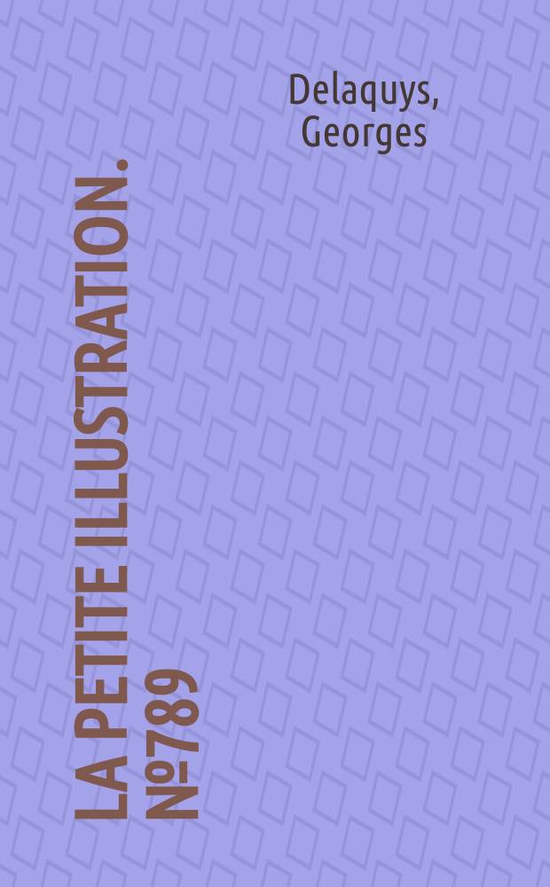 La Petite illustration. № 789 : Saint Barbe-Bleue