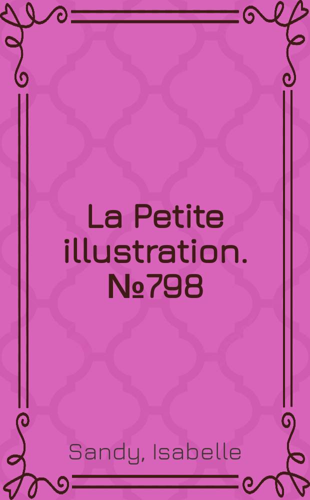 La Petite illustration. № 798 : Quand les loups ont faim