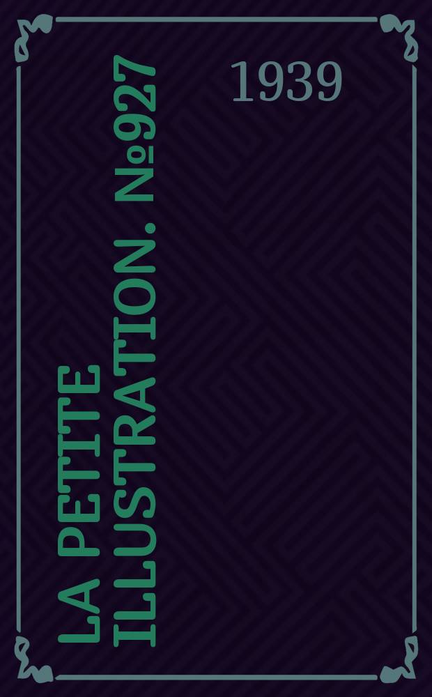 La Petite illustration. № 927 : La d&eacute;fense passive