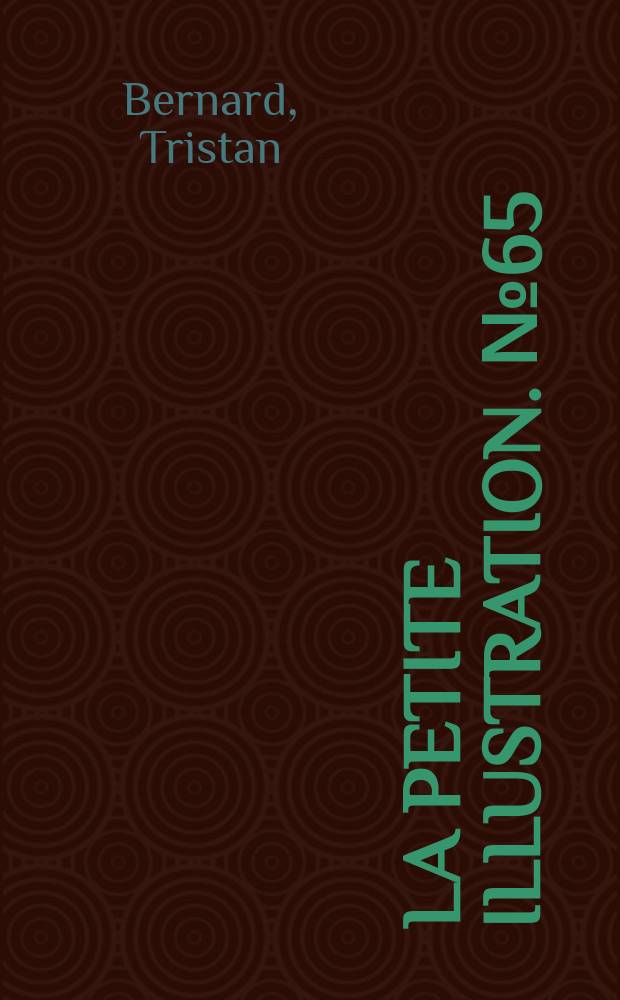 La Petite illustration. № 65 : Jeanne Doré. La victime