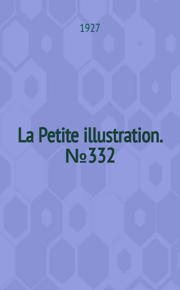 La Petite illustration. № 332 : Berlioz
