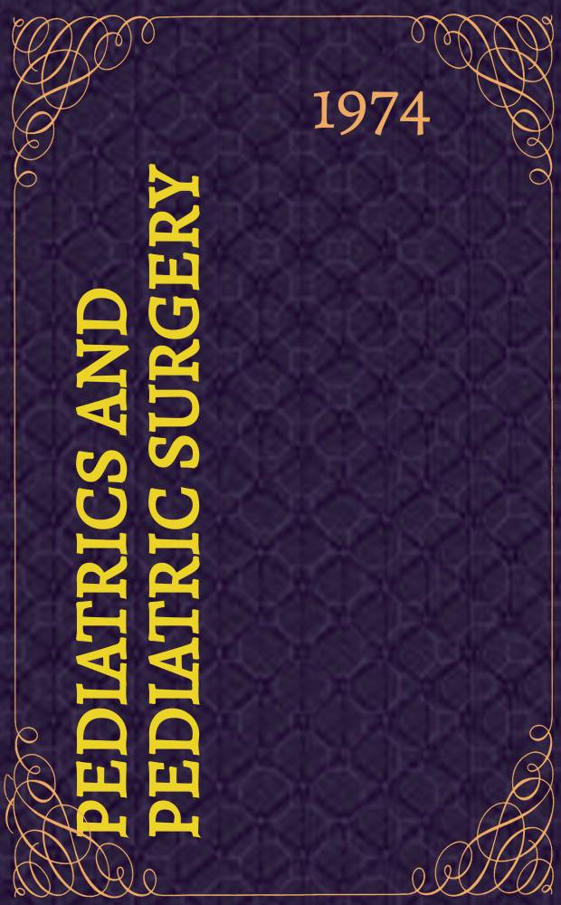 Pediatrics and pediatric surgery : Section 7 [of] Excerta medica. Vol.30, №10 : Index issue
