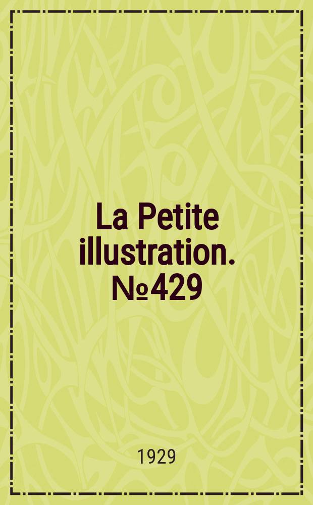 La Petite illustration. № 429 : Le marchand de Paris