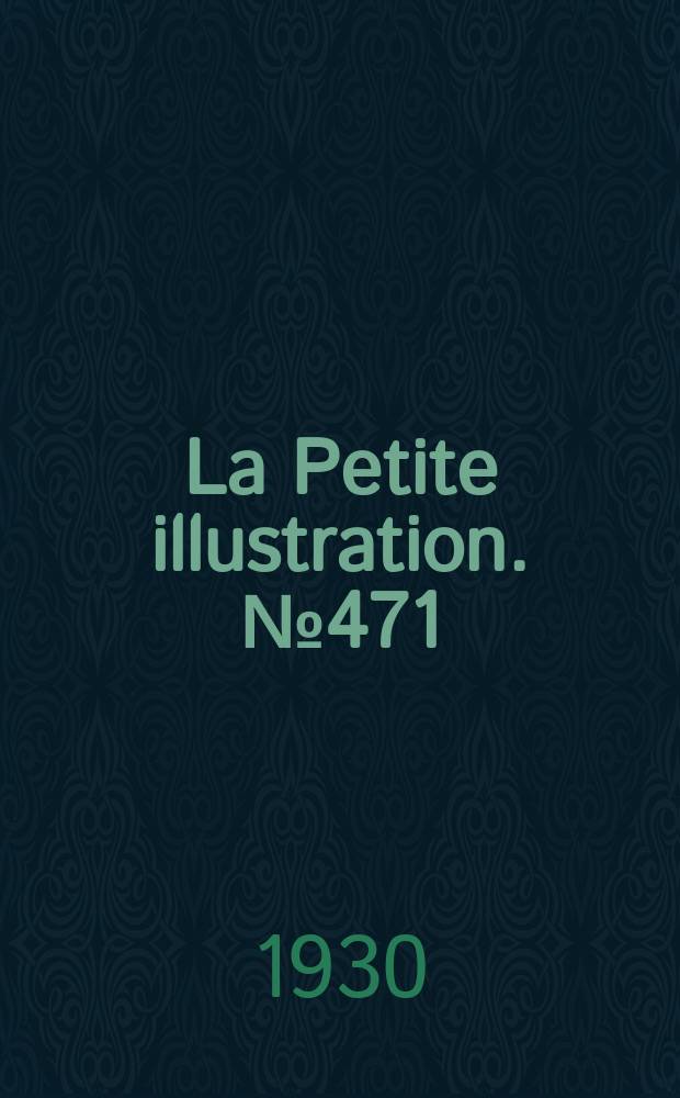 La Petite illustration. № 471 : Amphitryon