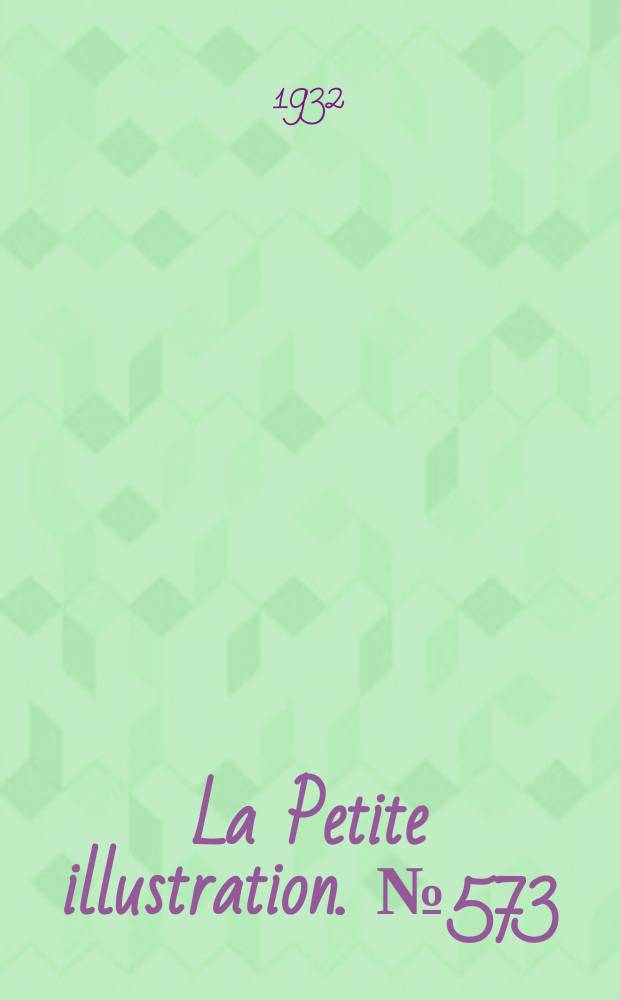 La Petite illustration. № 573 : Au soleil de l'instinct