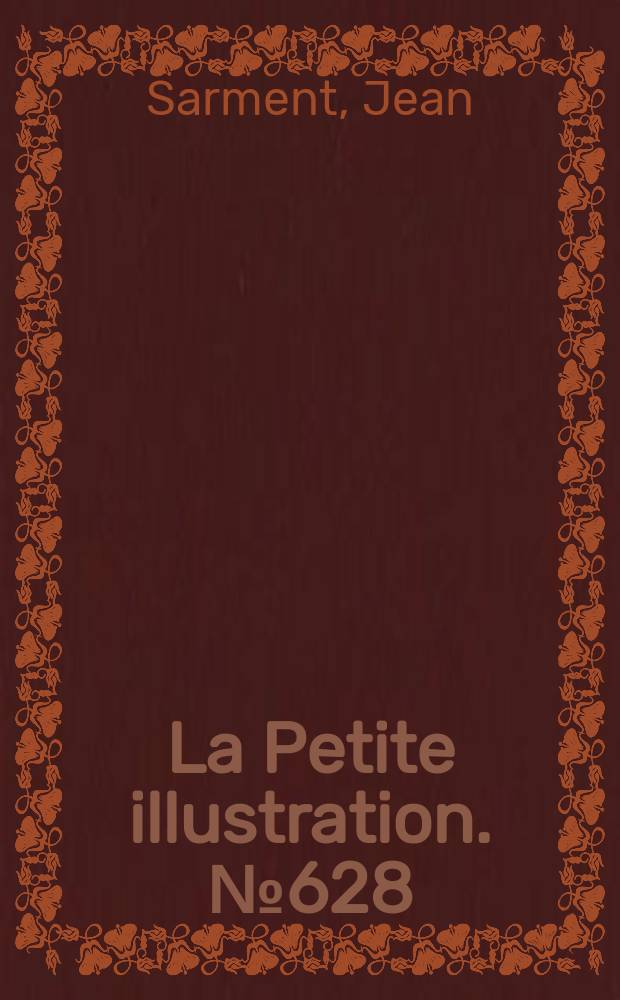 La Petite illustration. № 628 : Peau d'Espagne